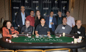 2023 Chrysalis Poker Night Final Table Photo